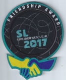 SL2017 Lejrmærke med Friendship Award